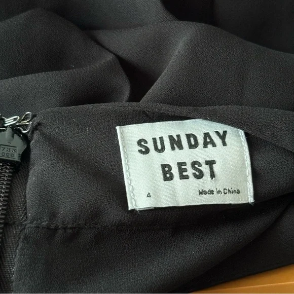 Aritzia Sunday Best Olive Micro Skirt in Black - Picture 9 of 11